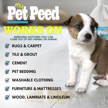My Pet Peed - Pet Stain & Odor Remover (Two Pack - 32oz Spray Bottles)