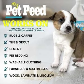 My Pet Peed - Pet Stain & Odor Remover (Two Pack - 32oz Spray Bottles)