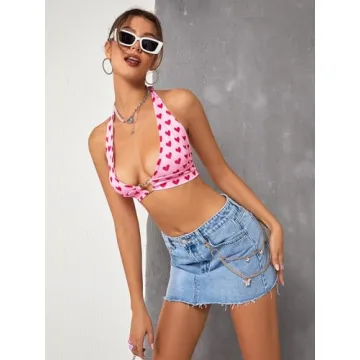 Trending COZYEASE Denim Mini Skirt with Pockets for Women