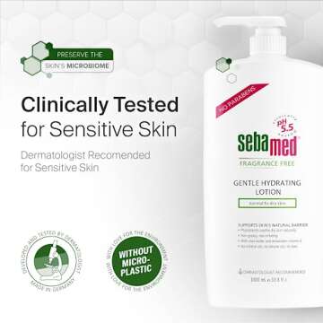 Sebamed Gentle Hydrating Lotion for Sensitive Skin 33.8 Fl Oz