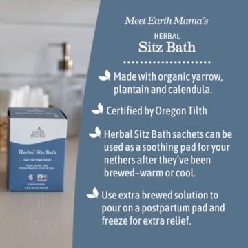 Natural Herbal Sitz Bath for Postpartum Care and Comfort