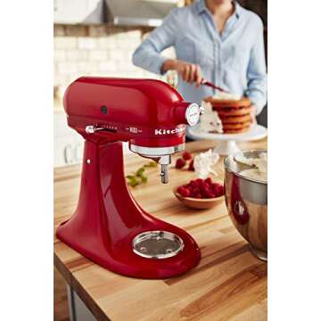 KitchenAid KSM180QHSD 100 Year Limited Edition Queen of Hearts Stand Mixer, Passion Red