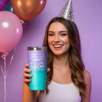 Birthday Gifts for Women, Happy Birthday Bath Set Gift Basket, Unique Spa Gift Idea for Mom, Sister,...