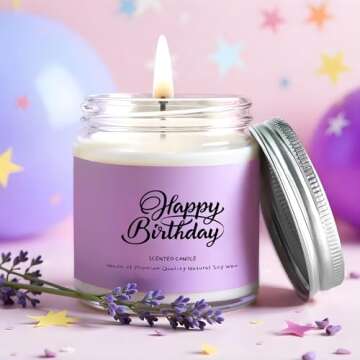 Unique Birthday Bath Set Gift Basket for Women