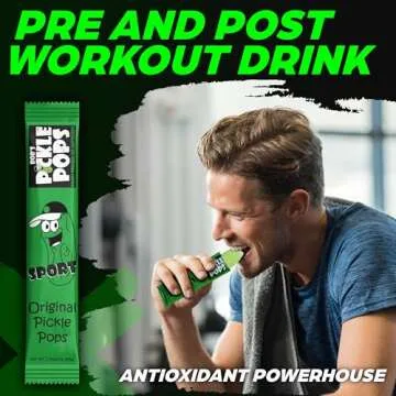 Bob's Pickle Pops - Original Dill Juice Flavor Ice Pops - Pre Workout Freeze Pops - Electrolyte Cramp Relief 18 Pops (Six count pack of three)