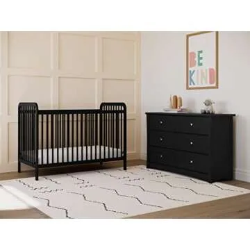 Storkcraft Pasadena 3-in-1 Convertible Crib for Nursery