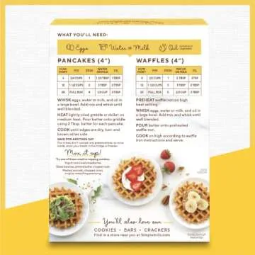 Simple Mills Pancake & Waffle Mix - Gluten Free & Plant Based