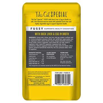 Tiki Cat Special Fussy Mousse for Healthy Digestion