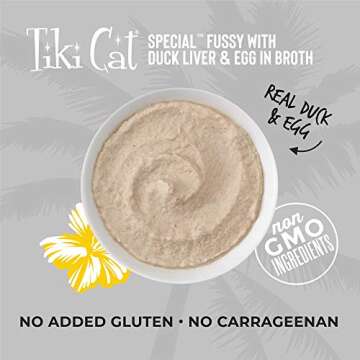 Tiki Cat Special Fussy Mousse for Healthy Digestion