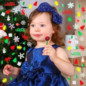 MARFOREVER Christmas Glitter Table Confetti Decorations