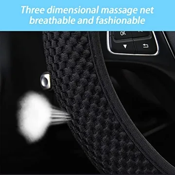 Stylish Elastic Stretch Steering Wheel Cover for All Vehicles