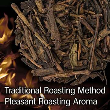 YAMASAN KYOTO UJI Hojicha Powder Organic Roasted green tea Baking powder latte powder, (100g) Made in Japan,Sold by Japanese company