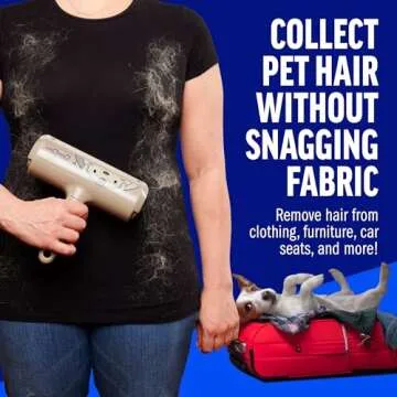 Chom Chom Roller Pet Hair Remover for Easy Cleanup