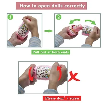 Adorable 5-Piece Handmade Wooden Nesting Dolls