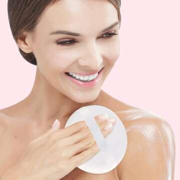 Extra Large Body Powder Puff Set for Effortless Application