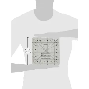Fiskars 8x8 Inch Rotating Cutting Mat for Precise Cuts