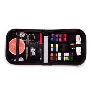 Embroidex Sewing Kit for Home, Travel & Emergencies - Filled with Quality Notions Scissor & Thread - Great Gift