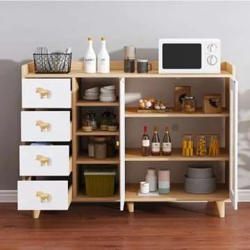 CPELLESSE Zebra Knobs - Unique Decorative Drawer Pulls