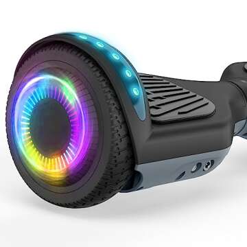 LIEAGLE Colorful LED Scooter - Fun for All Ages!