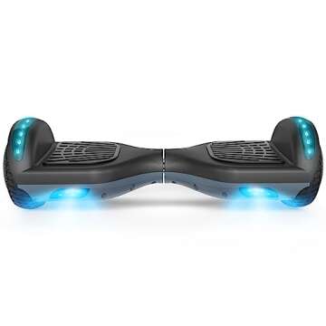 LIEAGLE Colorful LED Scooter - Fun for All Ages!