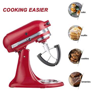Flex Edge Beater for KitchenAid Mixer Enhances Mixing Efficiency