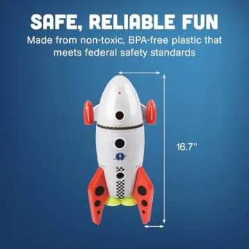 CP Toys Space Mission Rocket Ship Toy for Kids 3+