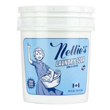 Nellie's Eco-Friendly Laundry Soda for 1,100 Loads