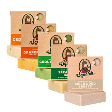 Dr. Squatch Natural Soaps - Variety Pack for Men
