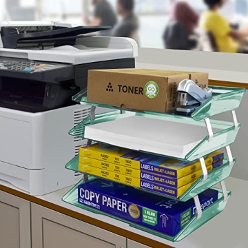 Acrimet 4 Tier Letter Tray Organizer - Stylish & Durable