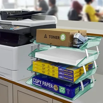 Acrimet 4 Tier Letter Tray Organizer - Stylish & Durable