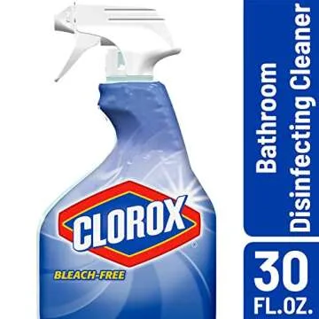 Clorox Disinfecting Bathroom Spray Cleaner – 30 Ounce Bleach-Free