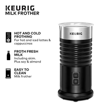 Keurig Standalone Frother for Hot and Cold Milk