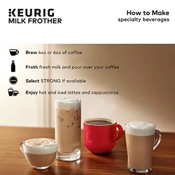 Keurig Standalone Frother for Hot and Cold Milk