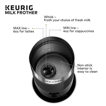 Keurig Standalone Frother for Hot and Cold Milk