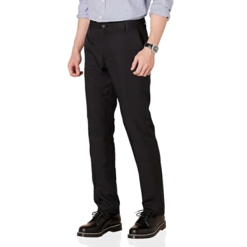 Slim-Fit Dress Pants for Men: Business Casual Comfort & Style