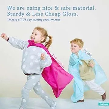 kizihaus Play Scarves for Kids - Creative Play Set of 6