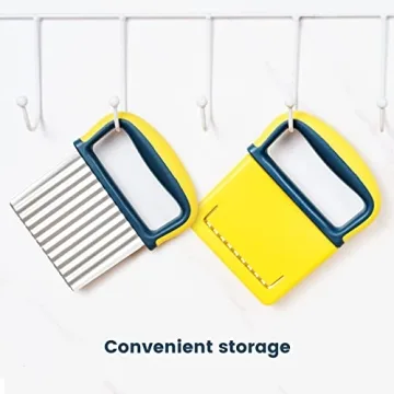 Versatile Crinkle Cutter Knife for Quick Vegetable Prep