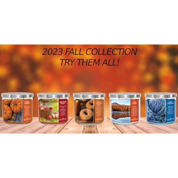 Spiced Pumpkin Candle - Long Lasting, Strong Scented Soy Wax