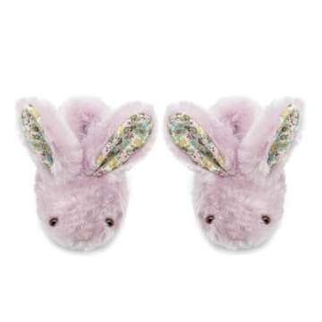 Toddler Slippers Boy and Girl Bunny Slippers Plush Cute Non-Slip Warm Winter Shoes, Suitable for indoor and outdoor Kids Slippers