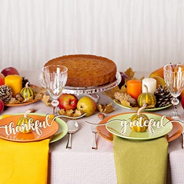 Jetec Thanksgiving Cutout Signs for Unique Holiday Decor
