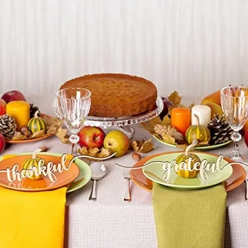 Jetec Thanksgiving Cutout Signs for Unique Holiday Decor