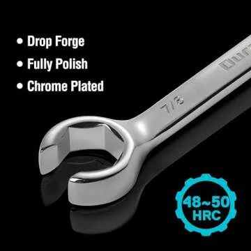 Versatile DURATECH Flare Nut Wrench Set, 10-Piece
