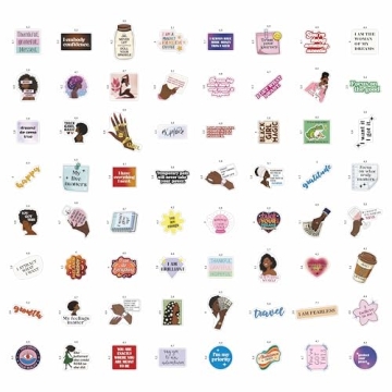 Vision Board Stickers for Black Women - Empower Your Dreams