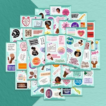Vision Board Stickers for Black Women - Empower Your Dreams