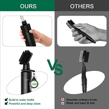 Jiskan Golf Brush Cleaner Squeeze Water Bottle Essential Golf Gift