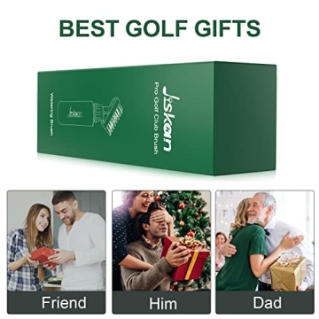 Jiskan Golf Brush Cleaner Squeeze Water Bottle Essential Golf Gift