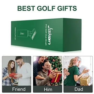 Jiskan Golf Brush Cleaner Squeeze Water Bottle Essential Golf Gift