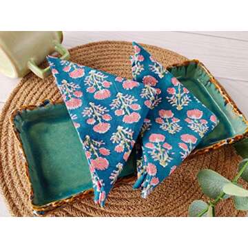 Durable Cotton Napkins Set - Eco-Friendly & Stylish Dining