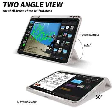 Aoub iPad Air Case for 11-inch M2 2024 and Earlier