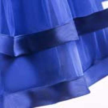 COMISARA Little Girl Dress Kids Wedding Pageant Holiday Prom Tutu Bridesmaid Dresses Size 8T (Navy Blue, 140)